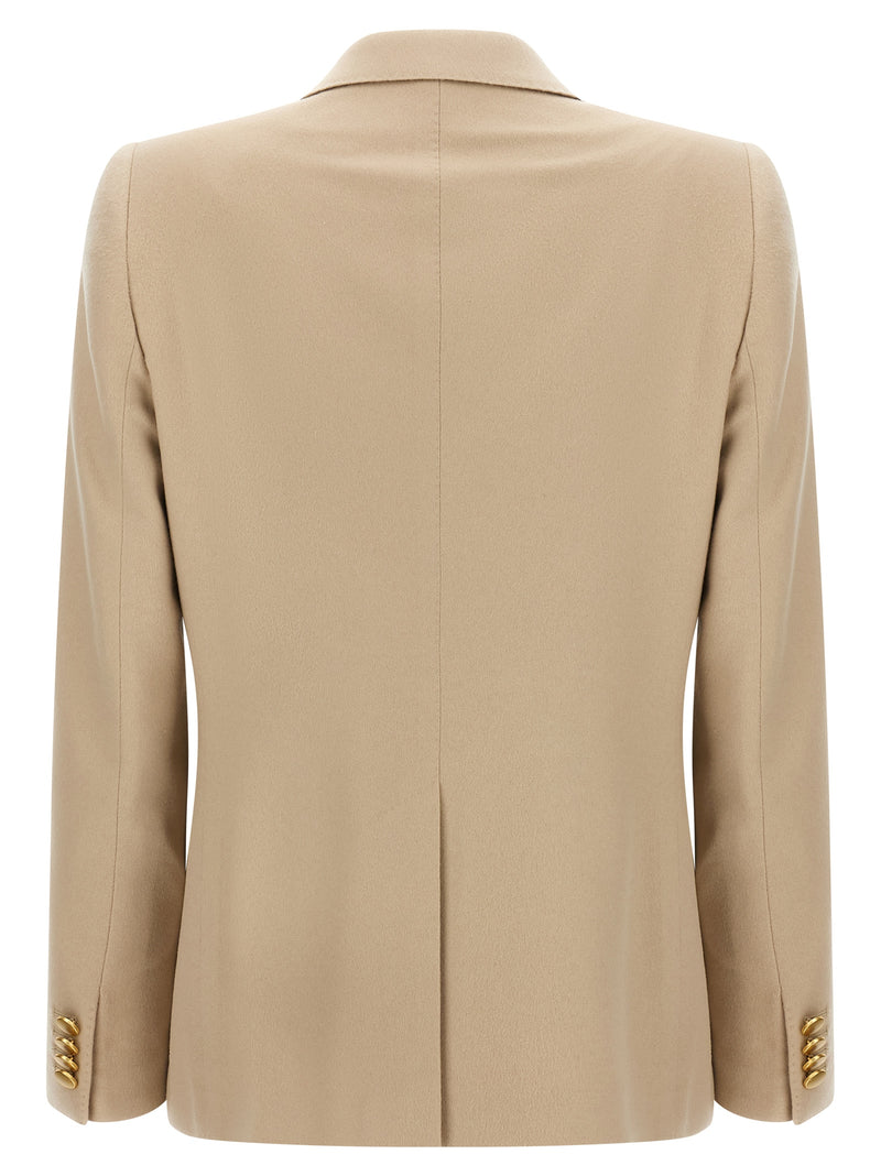 Tagliatore Beige Cashmere Blazer