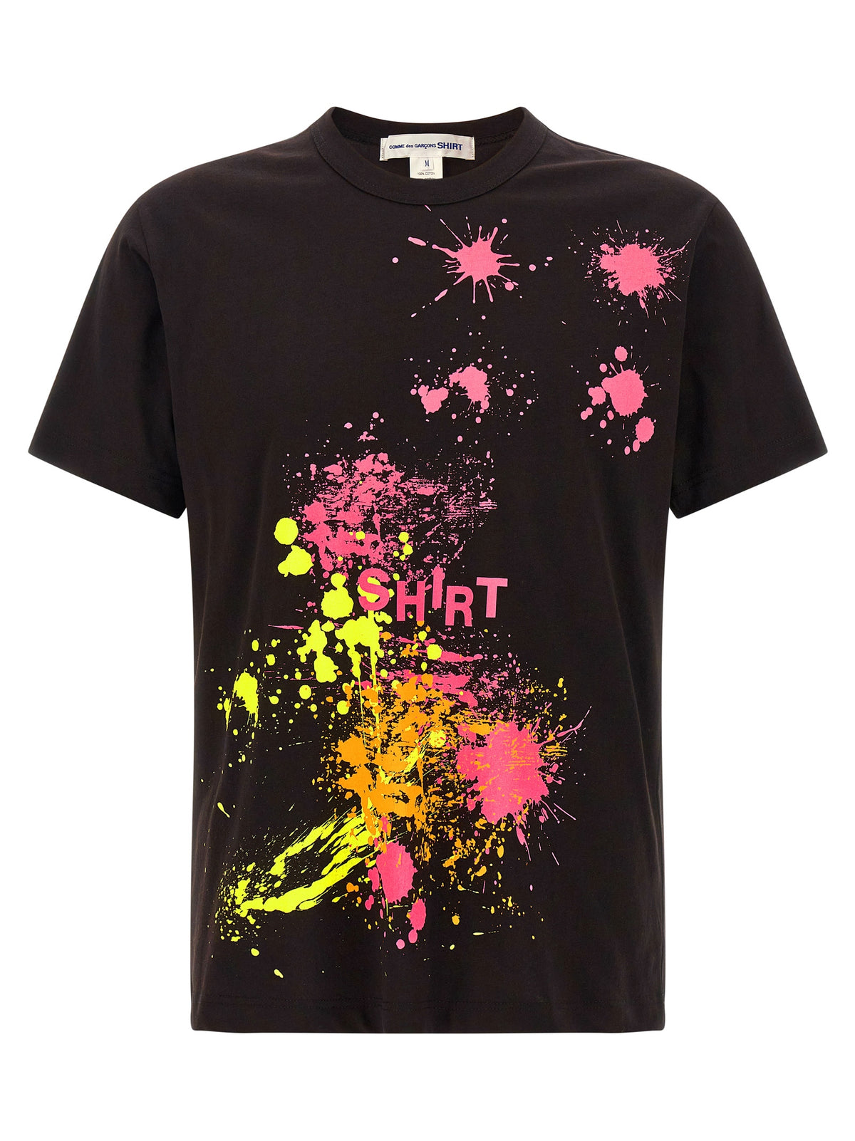 Comme Des Garçons Black Cotton T-Shirt