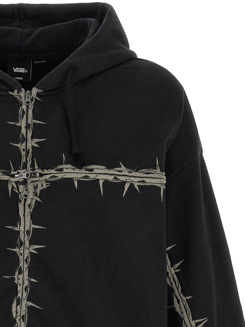Vans Black Cotton Sweatshirt