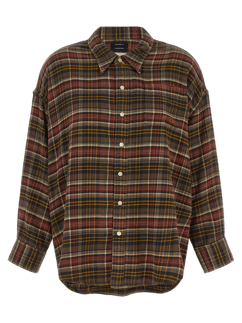 R13 Brown Cotton Blouse