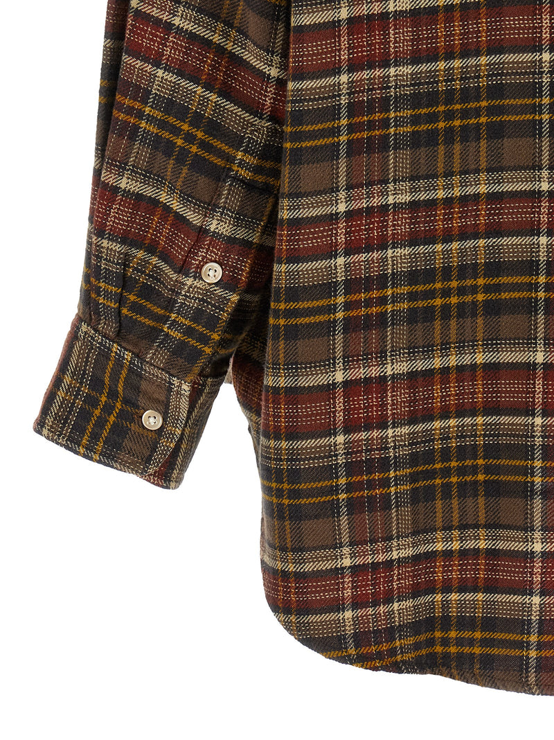 R13 Brown Cotton Blouse