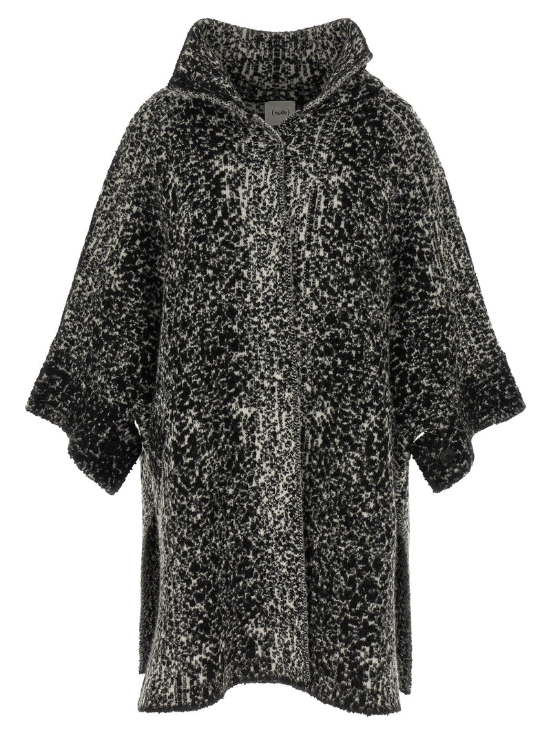 NUDE Bicolor Wool Coat