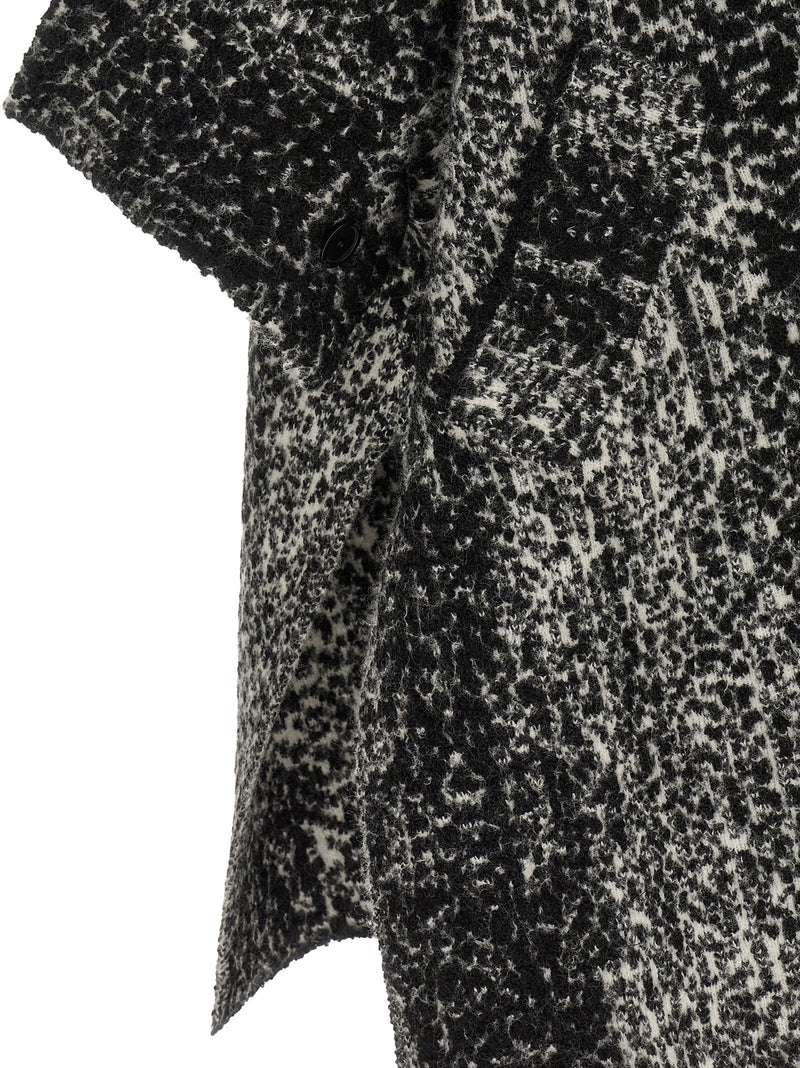 NUDE Bicolor Wool Coat