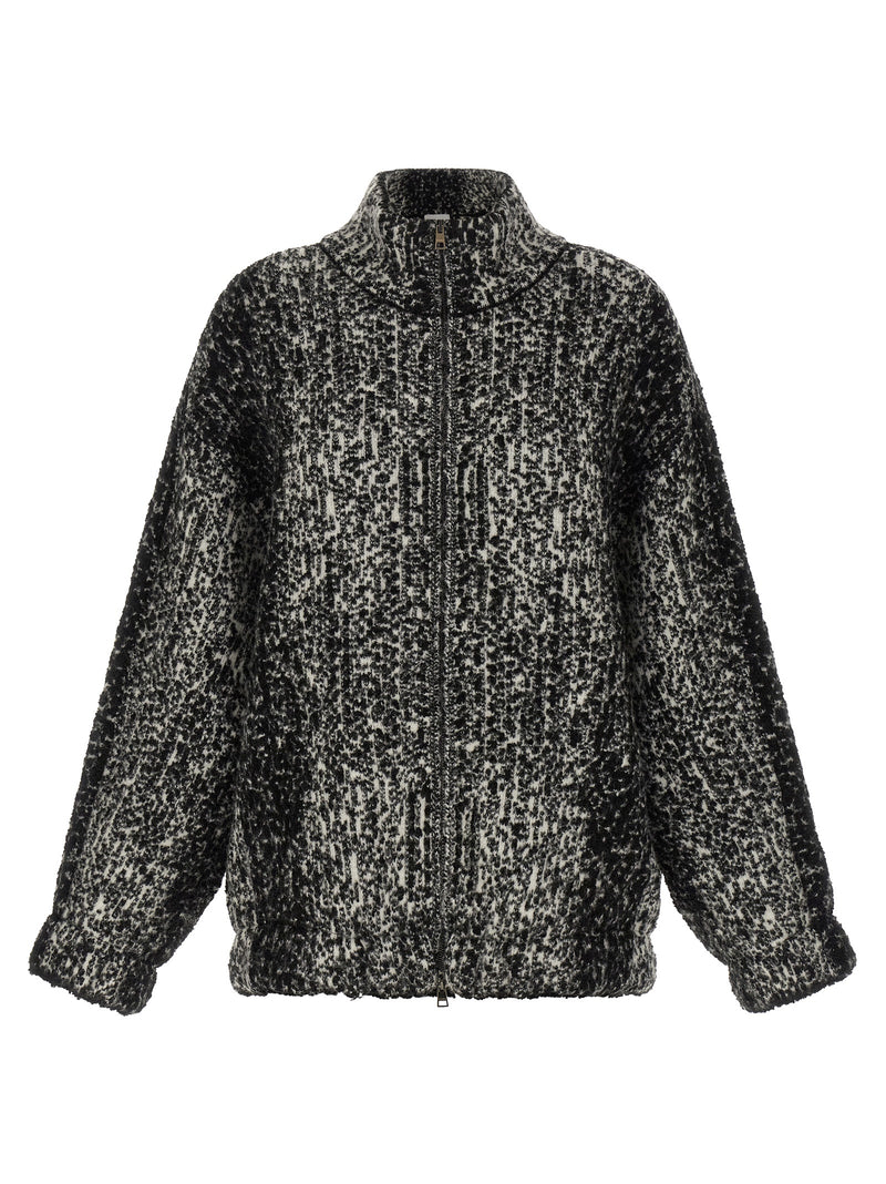 NUDE Bicolor Wool Bomber