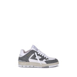 Axel Arigato Gray Calf Leather Bos Taurus Athletic Sneakers