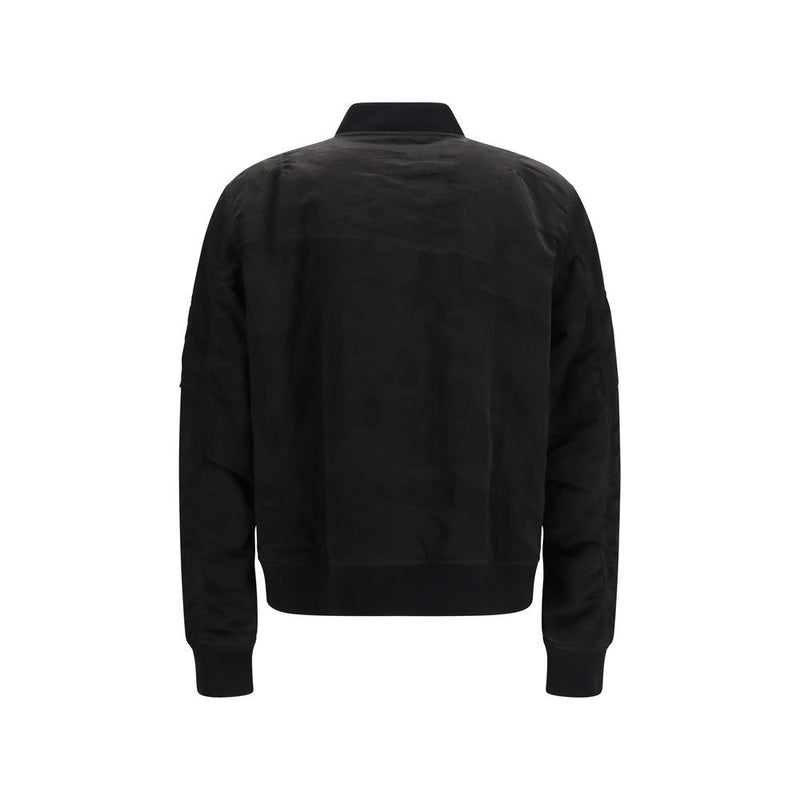 Fendi Black Polyamide Bomber