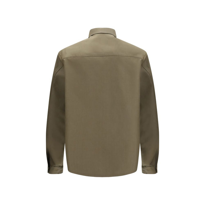 Fendi Bicolor Polyester Full-Length Jacket