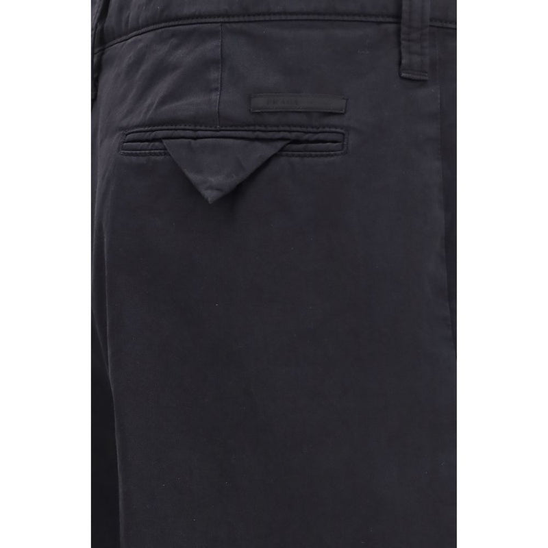 Prada Blue Cotton Casual Pants