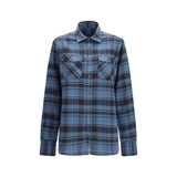Deperlu Blue Cotton Pattern Shirt