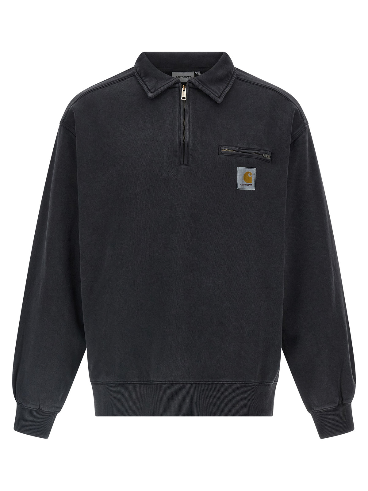 Carhartt Wip Black Cotton Sweatshirt