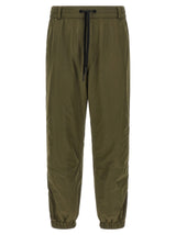 Moncler Grenoble Bicolor Polyester Joggers (Workout Pants)