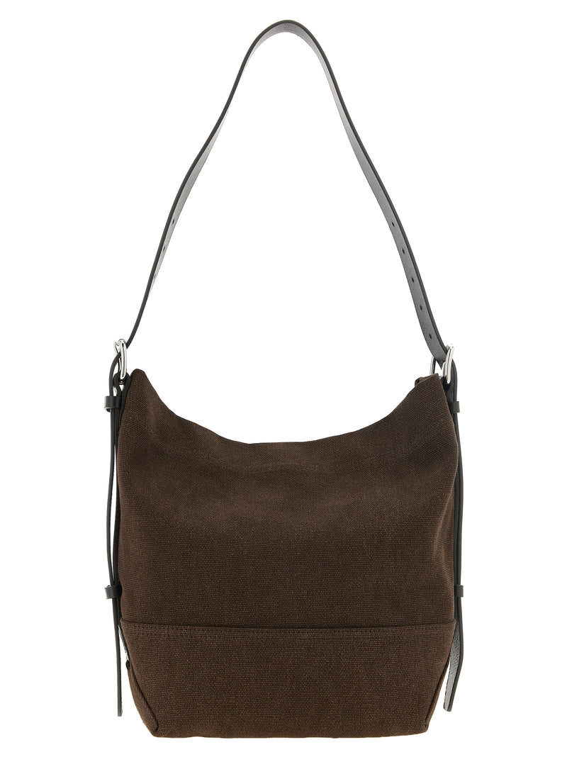 Lemaire Brown Cotton Tote Bag