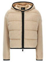 Moncler Grenoble Beige Polyester Hoodie