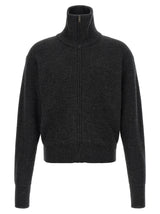 Lemaire Gray Wool Cardigan