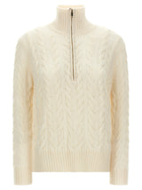 Max Mara White Wool Cardigan