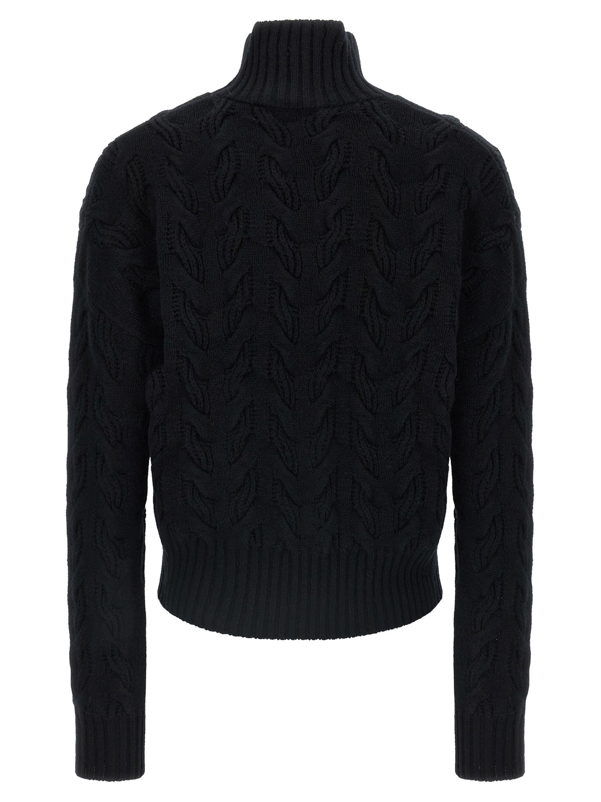 Max Mara Black Wool Cardigan