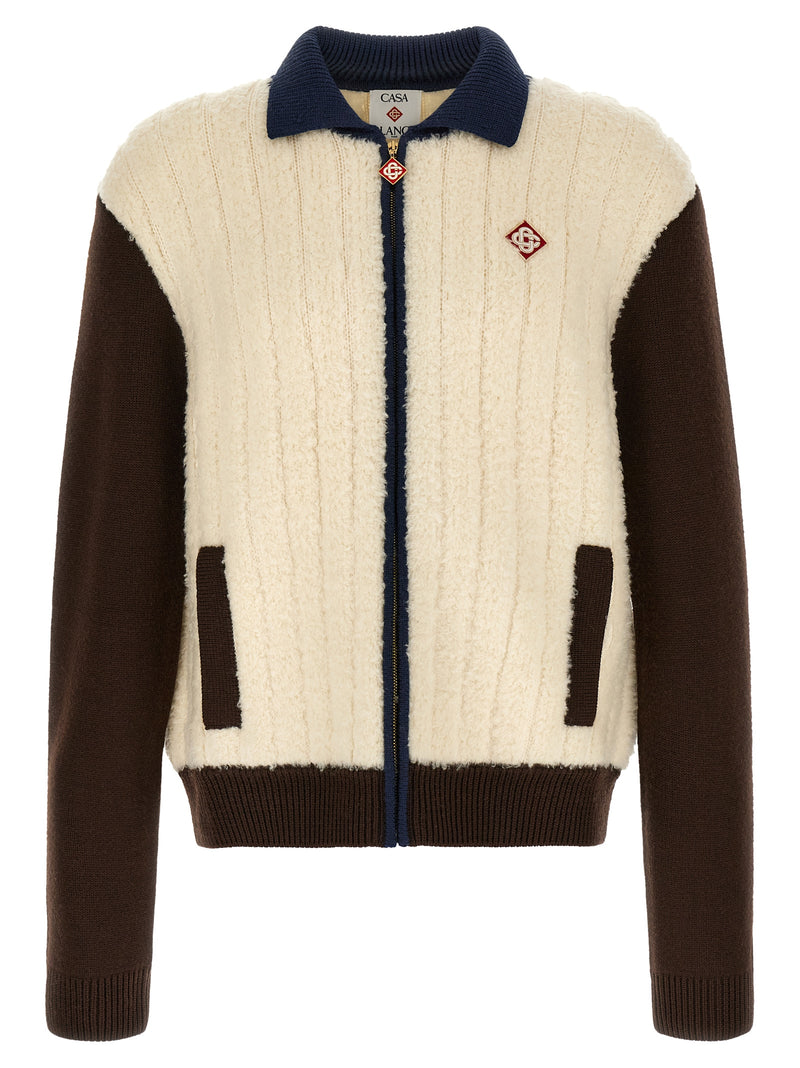 Casablanca Multicolor Wool Full-Length Jacket