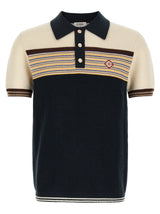 Casablanca Multicolor Cotton Polo Shirt