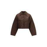 Prada Brown Recycled Polyamide Full-Length Jacket
