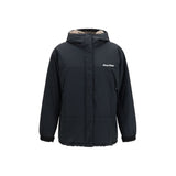 Miu Miu Black Polyester Full-Length Jacket