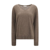 The Row Gray Cashmere Sweater