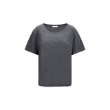 The Row Gray Cotton T-Shirt