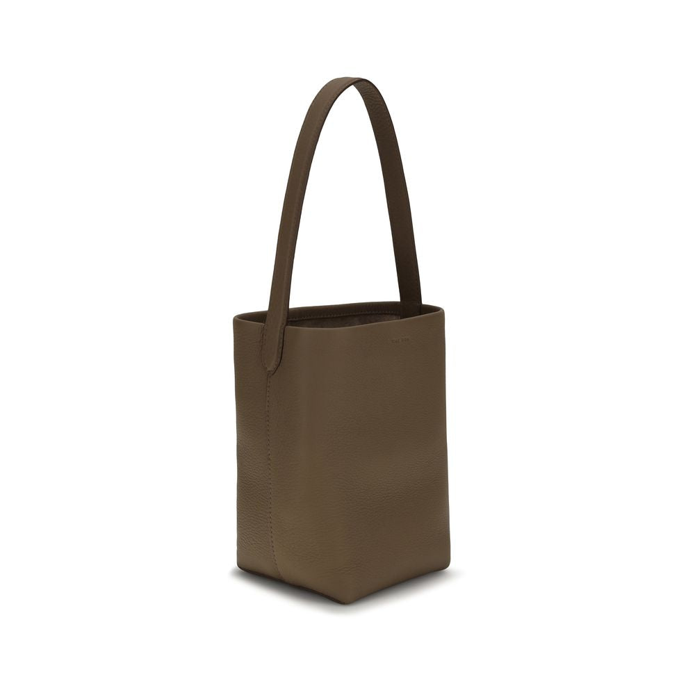 The Row Brown Calf Leather Bos Taurus Shoulder Bag