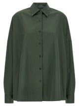 Dries Van Noten Bicolor Cotton Blouse