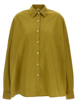 Dries Van Noten Bicolor Cotton Blouse