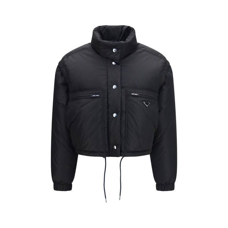 Prada Black Goose Down Full-Length Jacket