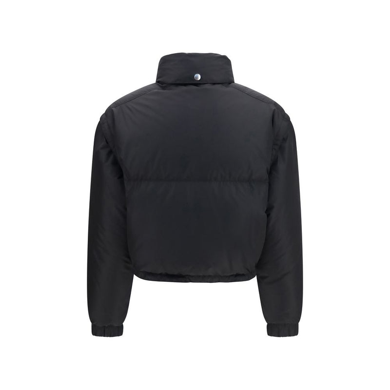 Prada Black Goose Down Full-Length Jacket
