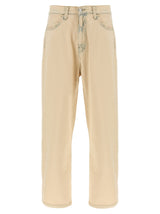 Carhartt Wip Beige Cotton Straight-Leg Jeans