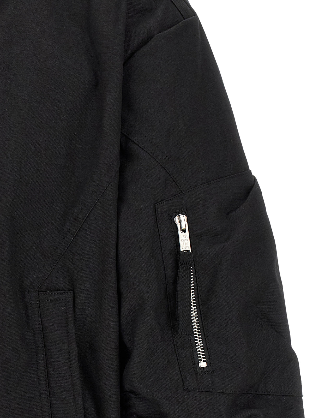 Thom Krom Black Cotton Bomber