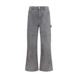 FOUND Gray Cotton Cargo Pants