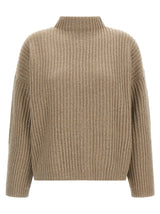 Brunello Cucinelli Beige Cashmere Cardigan