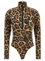 GOLDBERGH Brown Polyester Bodysuit