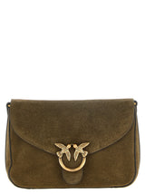 PINKO Bicolor Calfskin Crossbody Bag