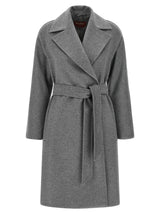 Max Mara Gray Wool Coat