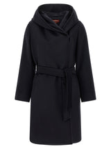 Max Mara Blue Wool Coat