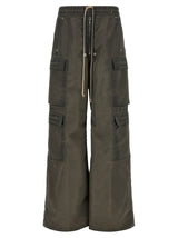 DRKSHDW Gray Nylon Cargo Pants