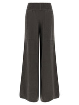 Rick Owens Gray Cashmere Casual Pants