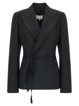 Maison Margiela Gray Wool Blazer