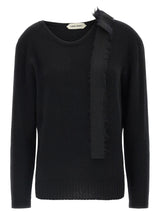Alberta Ferretti Black Cashmere Cardigan