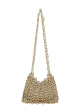 Paco Rabanne Gold Brass Shoulder Bag