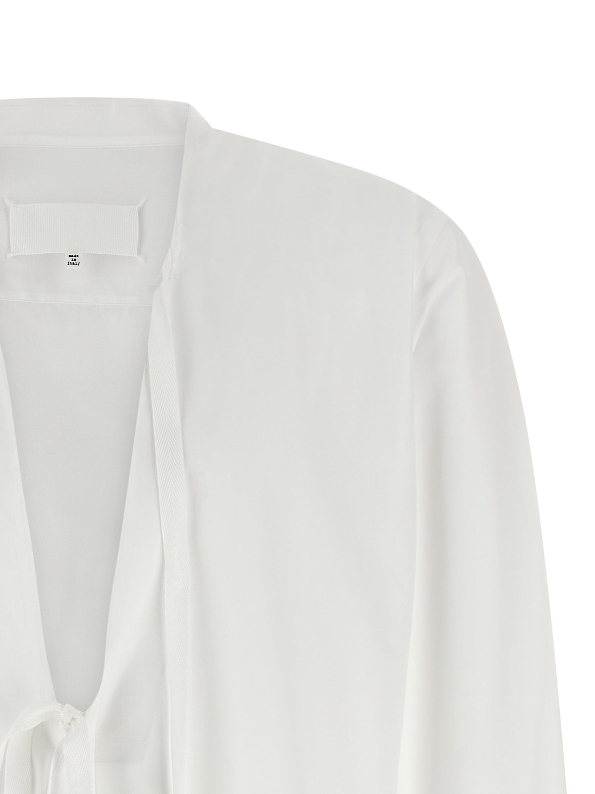 Maison Margiela White Cotton Blouse