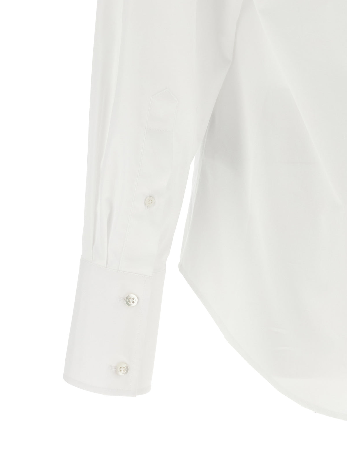 Maison Margiela White Cotton Blouse