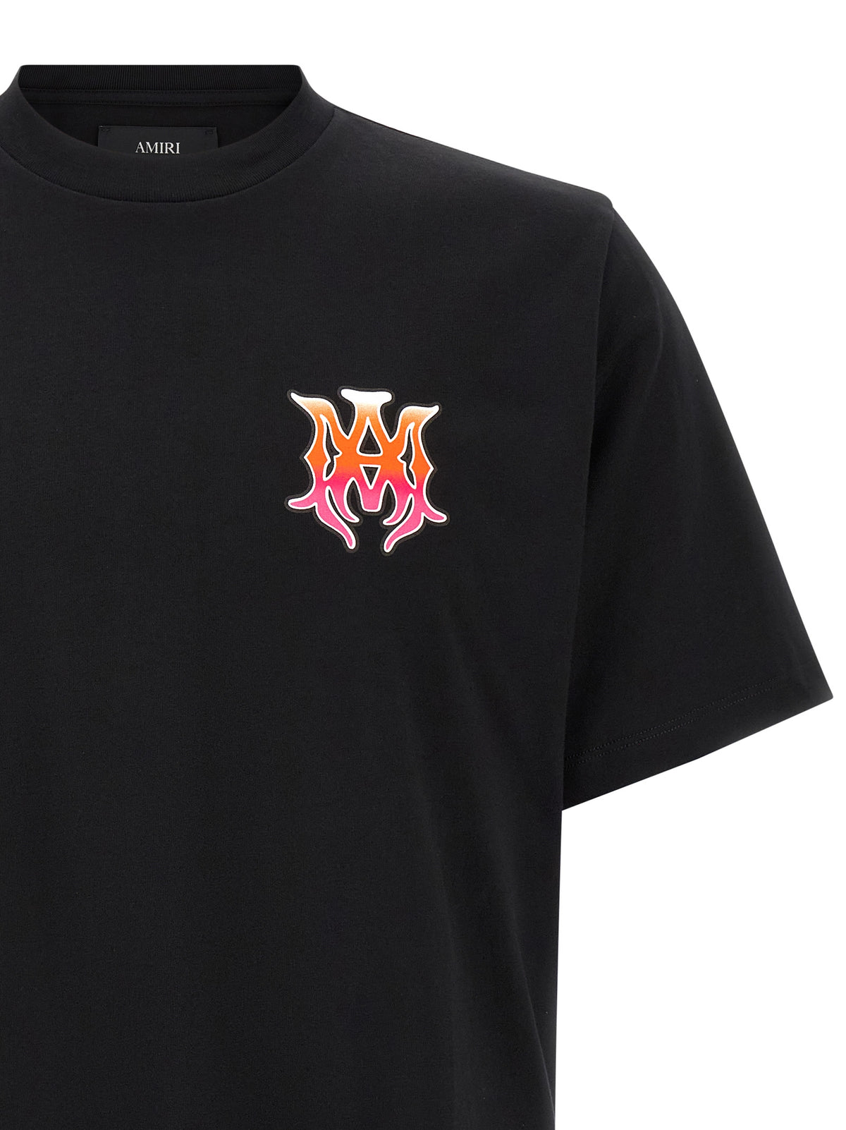 Amiri MA Surf Black Cotton T-Shirt for Men