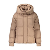 Pepe Jeans Brown Polyester Women's Jacket