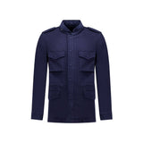 Autore Navy Blue Cotton Jacket
