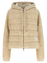 Moncler Beige Polyester Full-Length Jacket